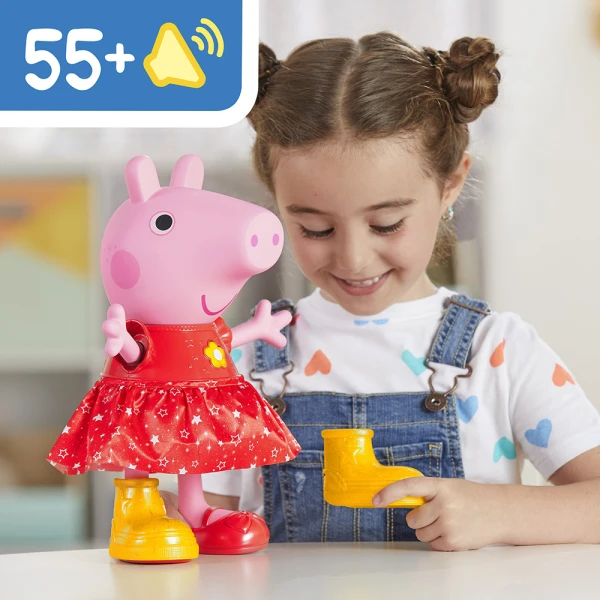 PEPPA PIG ΚΟΥΚΛΑ PEPPA\'S MUDDY PUDDLES PARTY