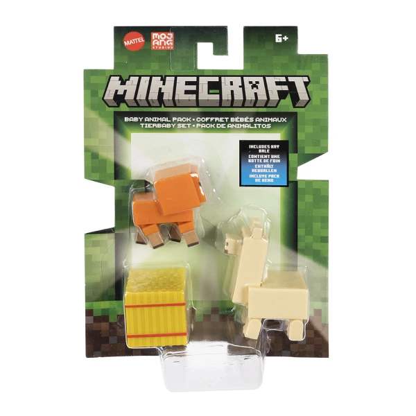 MINECRAFT FIGURES 8 cm - BABY ANIMAL PACK