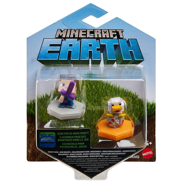 MINECRAFT EARTH MINI ΦΙΓΟΥΡΕΣ ΣΕΤ ΤΩΝ 2 ME ΤΣΙΠΑΚΙ
