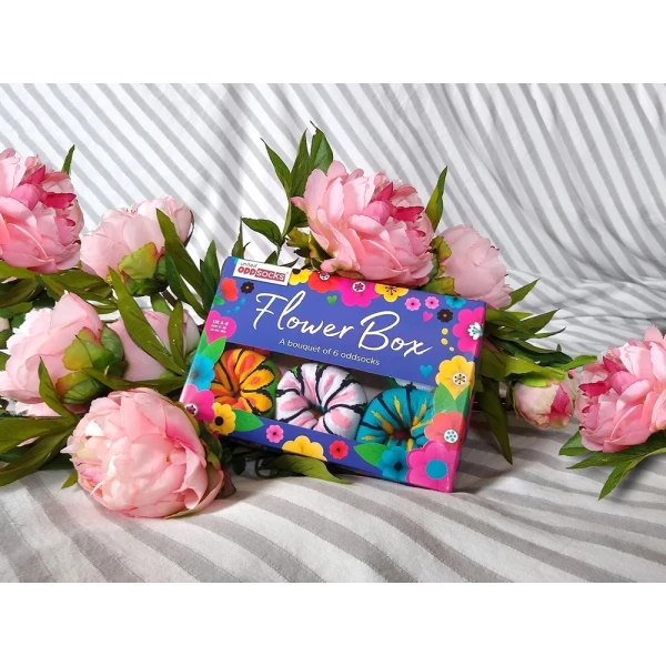 ΓΥΝΑΙΚΕΙΕΣ ΚΑΛΤΣΕΣ Νο 37-42 ΣΕΤ 6 τεμ. FLOWER BOX