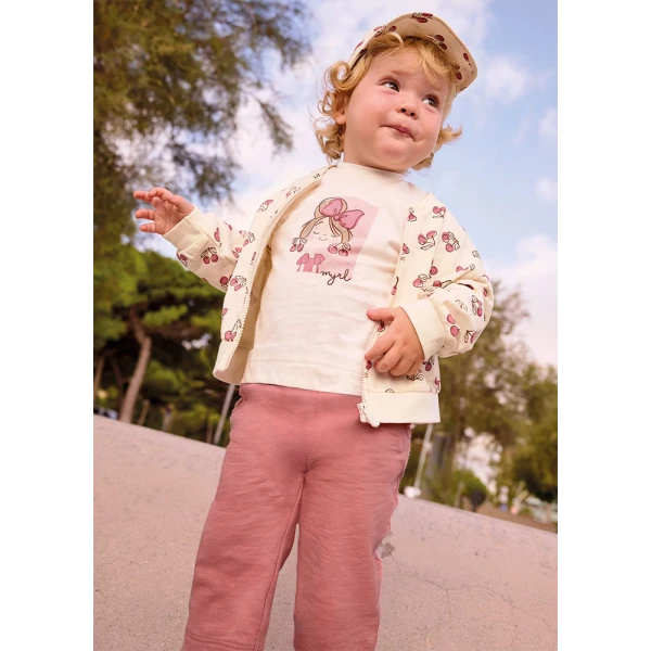 MAYORAL TRACKSUIT 3 PIECES PINK
