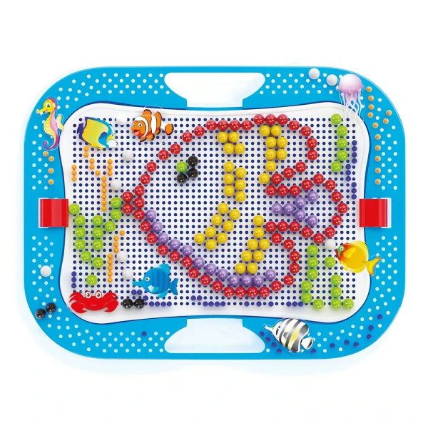 QUERCETTI FANTA COLOR OCEAN FUN FISH & PEGS 316 pcs