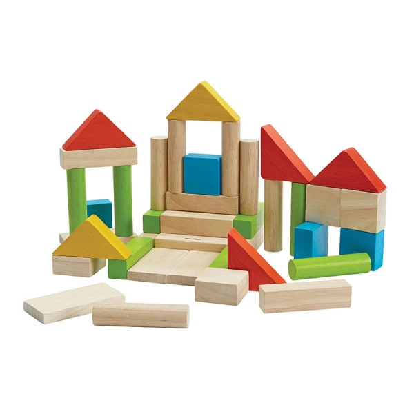 PLAN TOYS ΞΥΛΙΝΑ ΧΡΩΜΑΤΙΣΤΑ ΤΟΥΒΛΑΚΙΑ
