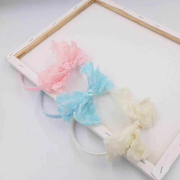 KIDS HEADBAND BOW - 3 COLORS