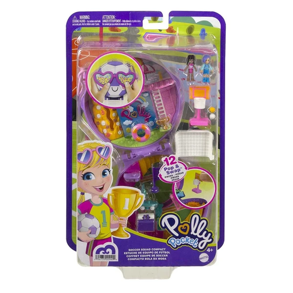 POLLY POCKET MINI Ο ΚΟΣΜΟΣ ΤΗΣ ΠΟΛΛΥ - SOCCER SQUAD