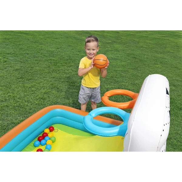 BESTWAY PLAYSET 120X107X84 cm KICK \'N SWISH BALL