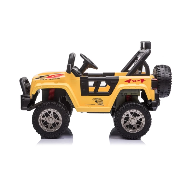 RECHARGEABLE JEEP WITH CONTROLLER 12V 7AH YELLOW