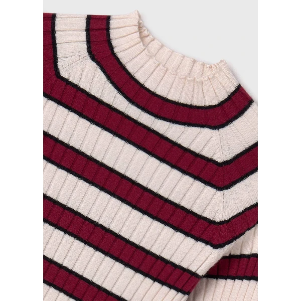 MAYORAL KNIT TURTLENECK CHERRY