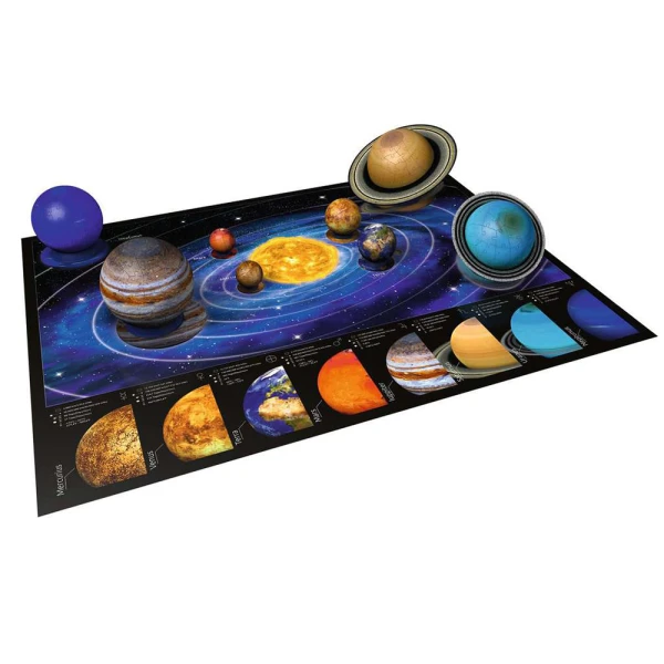 RAVENSBURGER 3D ΠΑΖΛ ΗΛΙΑΚΟ ΣΥΣΤΗΜΑ 522 τεμ. 