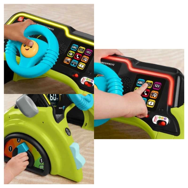 FISHER PRICE ΕΚΠΑΙΔΕΥΤΙΚΟ ΠΑΙΧΝΙΔΙ SIT & STEER DRIVER
