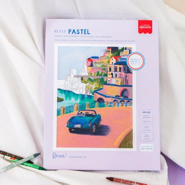 PETIT PASTEL PAINT BY NUMBERS - DRIVE