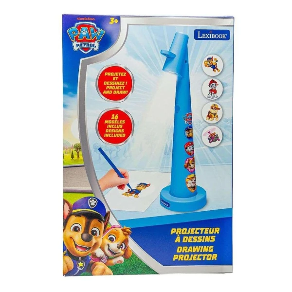LEXIBOOK ΣΧΟΛΗ ΖΩΓΡΑΦΙΚΗΣ PAW PATROL ΜΕ ΠΡΟΤΖΕΚΤΟΡΑ