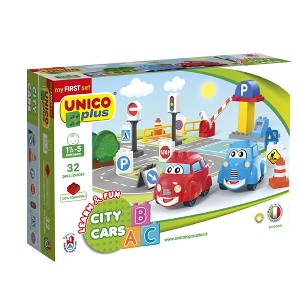 UNICO PLUS ΤΟΥΒΛΑΚΙΑ ΣΕΤ ΑΥΤΟΚΙΝΗΤΑ ΚΑΙ ΠΙΝΑΚΙΔΕΣ 32 τεμ.
