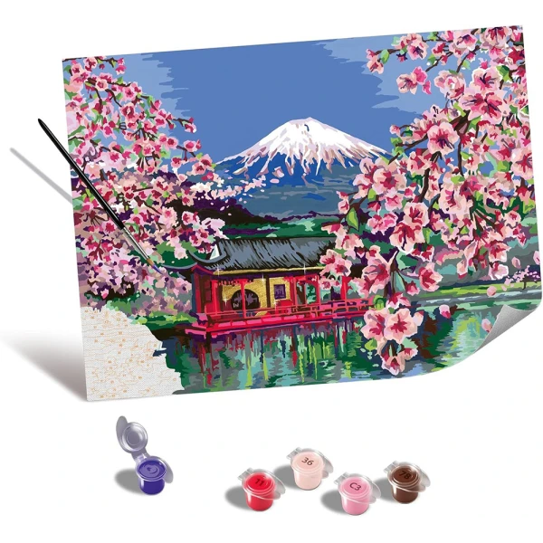 RAVENSBURGER CREART CANVAS CHERRY BLOSSOMS