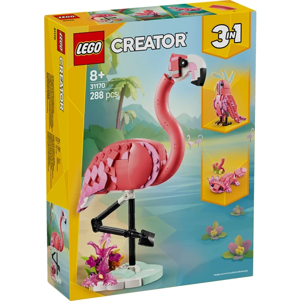 LEGO® CREATOR WILD ANIMALS - PINK FLAMINGO