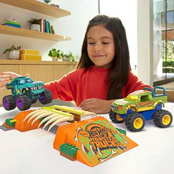 MEGA HOT WHEELS SMASH N CRASH WREX BONEYARD 332 τεμ.