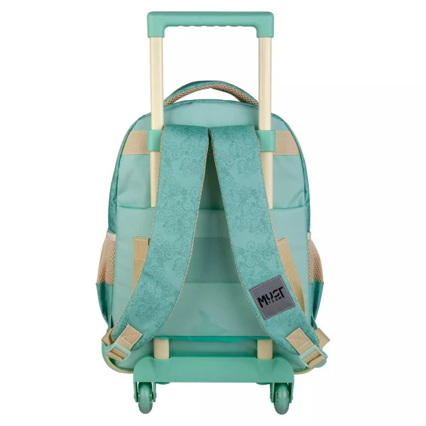MUST TEAM ΤΣΑΝΤΑ TROLLEY ΔΗΜΟΤΙΚΟΥ 34Χ20Χ44 εκ. 3 ΘΗΚΕΣ - FLOWER DRESS