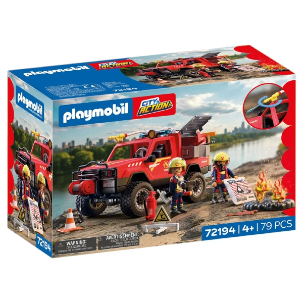 PLAYMOBIL CITY ACTION ΦΟΡΤΗΓΟ ΠΥΡΟΣΒΕΣΤΙΚΗΣ ΠΑΝΤΟΣ ΕΔΑΦΟΥΣ