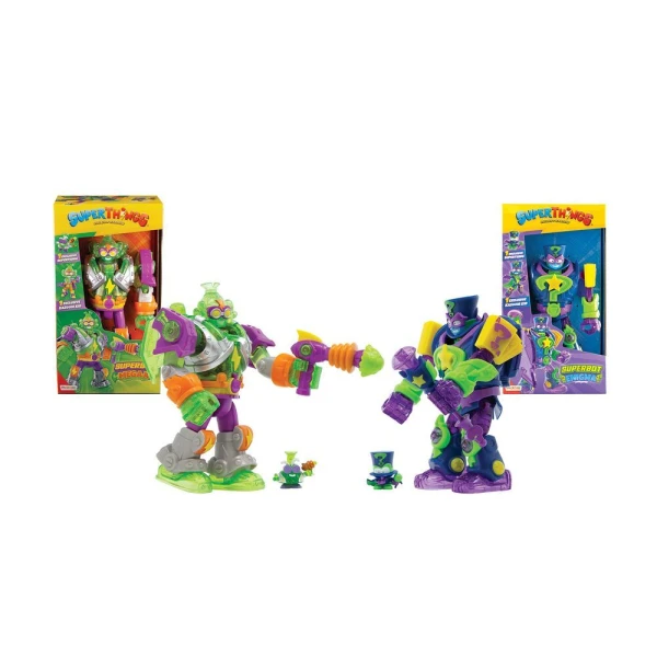SUPERTHINGS SUPERBOT MICRO CREATURES WITH MEGA-K FIGURES FOR 3+ YEARS