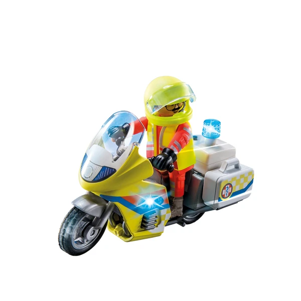 PLAYMOBIL CITY LIFE ΔΙΑΣΩΣΤΗΣ ΜΕ ΜΟΤΟΣΥΚΛΕΤΑ