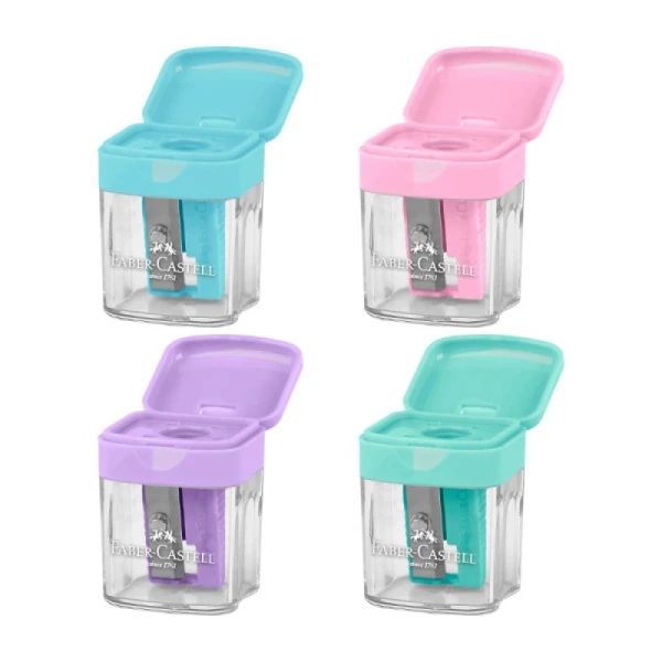 FABER-CASTELL ΞΥΣΤΡΑ MINI BOX ΠΑΣΤΕΛ - 4 ΧΡΩΜΑΤΑ