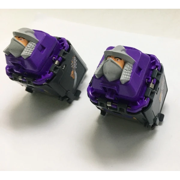 BATTLE CUBES TURTLES LEONARDO VS SHREDER