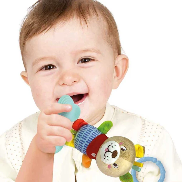 BABY CLEMENTONI FOR YOU ΒΡΕΦΙΚΟ ΠΑΙΧΝΙΔΙ ΚΟΥΔΟΥΝΙΣΤΡΑ ΜΑΛΑΚΟ ΣΚΥΛΑΚΙ  ΓΙΑ 0+ ΜΗΝΩΝ 