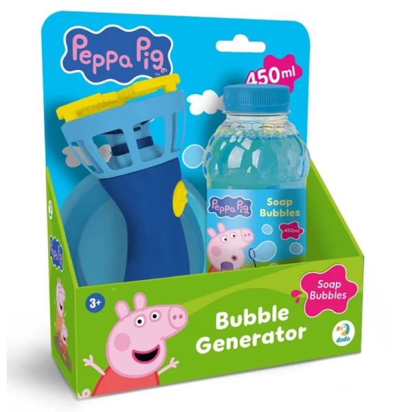 ΜΗΧΑΝΗ ΓΙΑ ΣΑΠΟΥΝΟΦΟΥΣΚΕΣ 450ML - PEPPA PIG