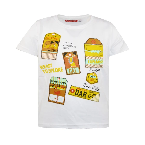 ENERGIERS BEBE BOY BLOUSE WHITE