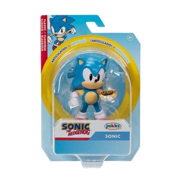 SONIC THE HEDGEHOG WAVE 12 FIGURE 6.5 cm CLASSIC SONIC & CHILLI DOG