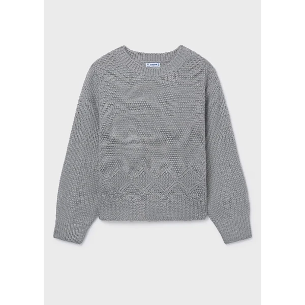 MAYORAL JERSEY LUREX SILVER DARK