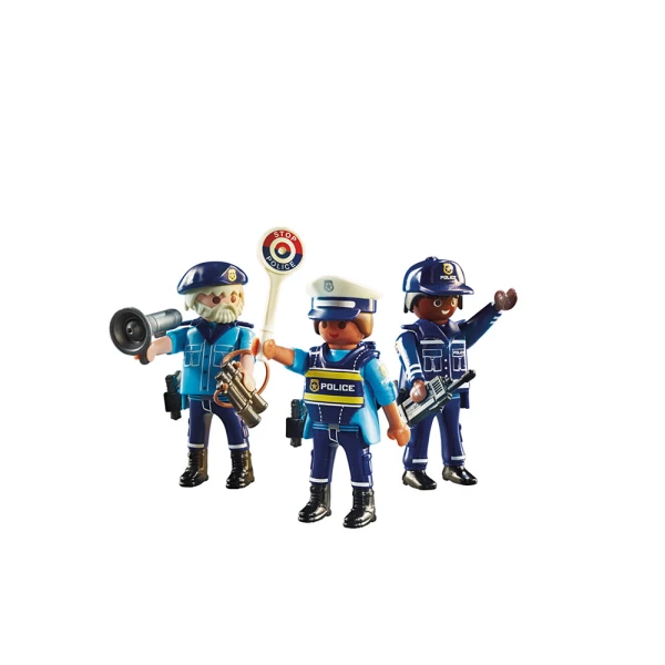 PLAYMOBIL CITY ACTION POLICE FIGURE SET