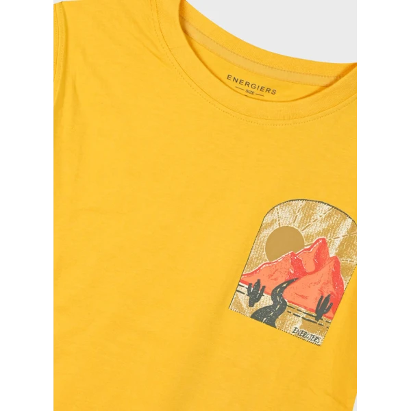 ENERGIERS BLOUSE MUSTARD