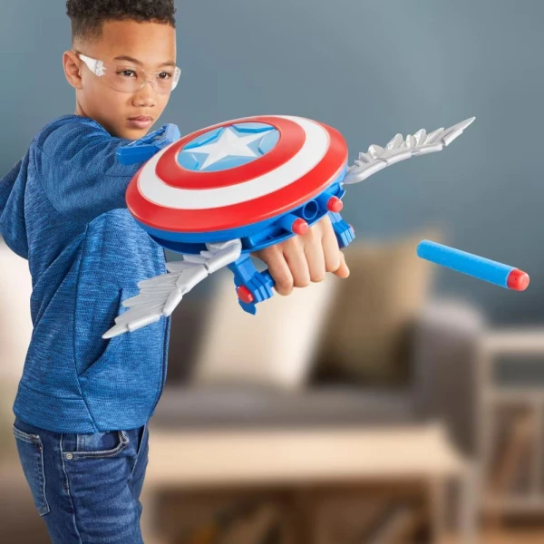 MARVEL CAPTAIN AMERICA BRAVE NEW WORLD NEFR SKYSHOT BLASTER