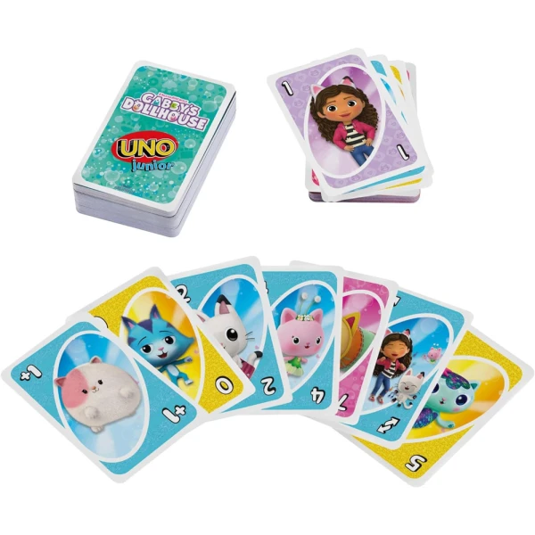 ΕΠΙΤΡΑΠΕΖΙΟ ΚΑΡΤΩΝ UNO JUNIOR - GABBY\'S DOLLHOUSE