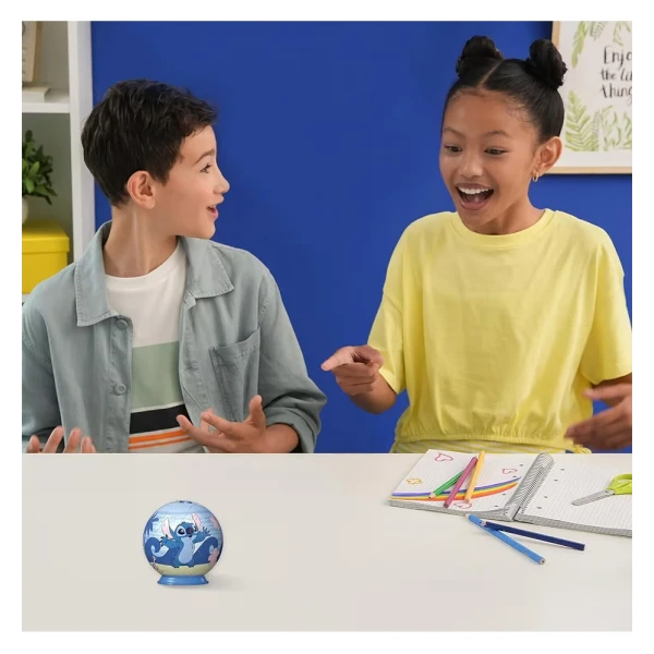 RAVENSBURGER 3D ΠΑΖΛ 54 τεμ. STITCH - 3 ΣΧΕΔΙΑ