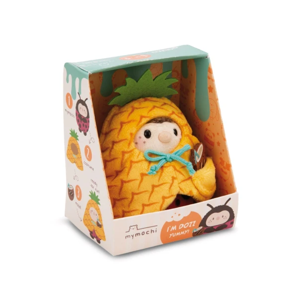 MY MOCHI PLUSH 8 cm IN GIFT BOX - LADYBIRD DOZZ
