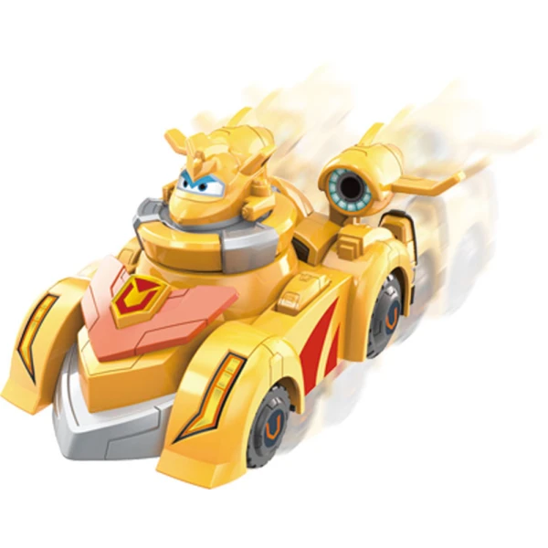 SUPER WINGS SUPER PET FREE WHEEL - SPINNING GOLDEN BOY & VEHICLE