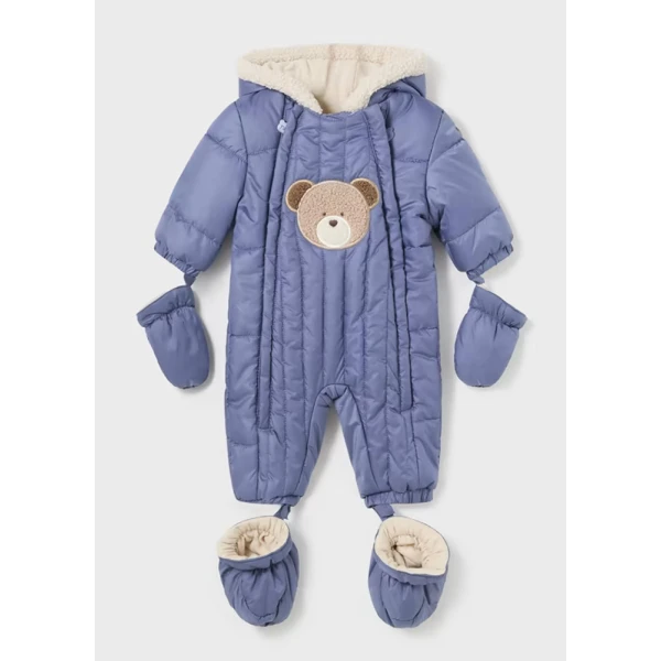 MAYORAL PRAMSUIT MICROFIBER BLUE