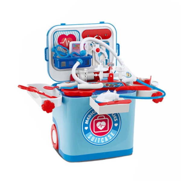 DOCTOR SET TROLLEY CASE WITH LIGHTS AND SOUNDS