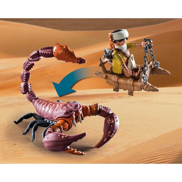 PLAYMOBIL NOVELMORE SAL\'AHARI SANDS - ΜΥΣΤΙΚΗ ΒΑΣΗ ΜΕ ΓΙΓΑΝΤΙΟ ΣΚΟΡΠΙΟ