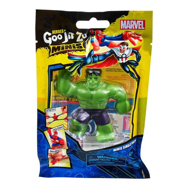 GOO JIT ZU MINI MARVEL ΜΟΝΗ ΦΙΓΟΥΡΑ SERIES 5 - ΔΙΑΦΟΡΑ ΣΧΕΔΙΑ
