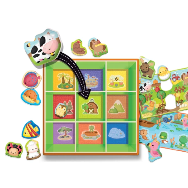 LISCIANI MONTESSORI BABY ΧΑΡΟΥΜΕΝΑ ΖΩΑΚΙΑ