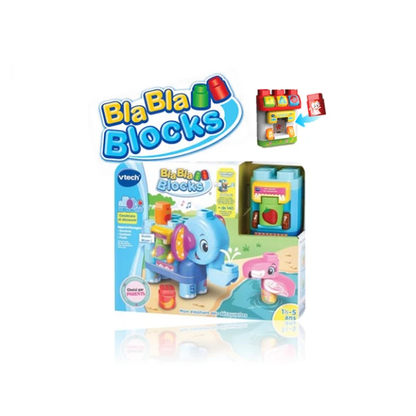 V-TECH BLA-BLA BLOCKS AN ELEPHANTS ADVENTURES