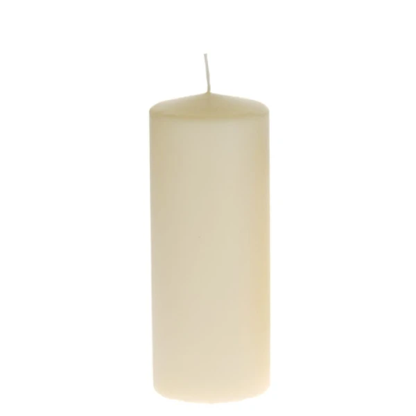 CANDLE 7X18 CM CREM