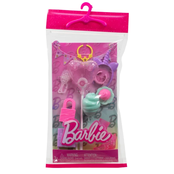 BARBIE ΑΞΕΣΟΥΑΡ ΜΟΔΑΣ - ΡΟΖ ΚΑΡΔΙΑ