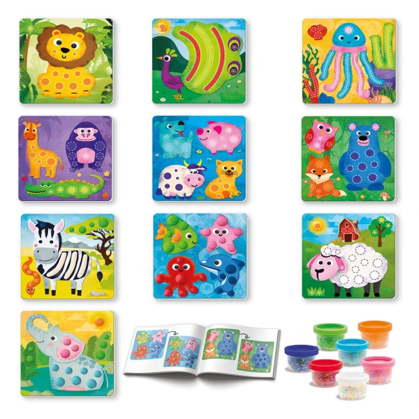 AS ART DOUGH ANIMALS FOR AGES 3+