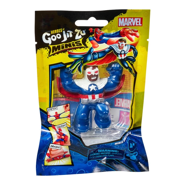GOO JIT ZU MINI MARVEL ΜΟΝΗ ΦΙΓΟΥΡΑ SERIES 5 - ΔΙΑΦΟΡΑ ΣΧΕΔΙΑ