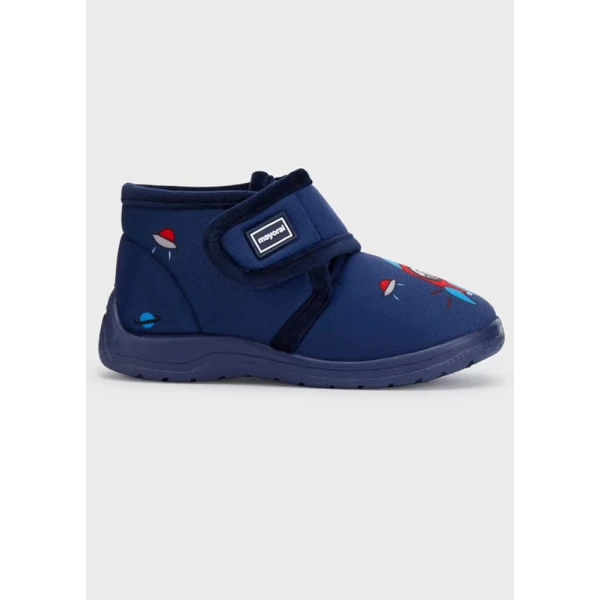 MAYORAL SLIPPERS PRINT NAVY BLUE