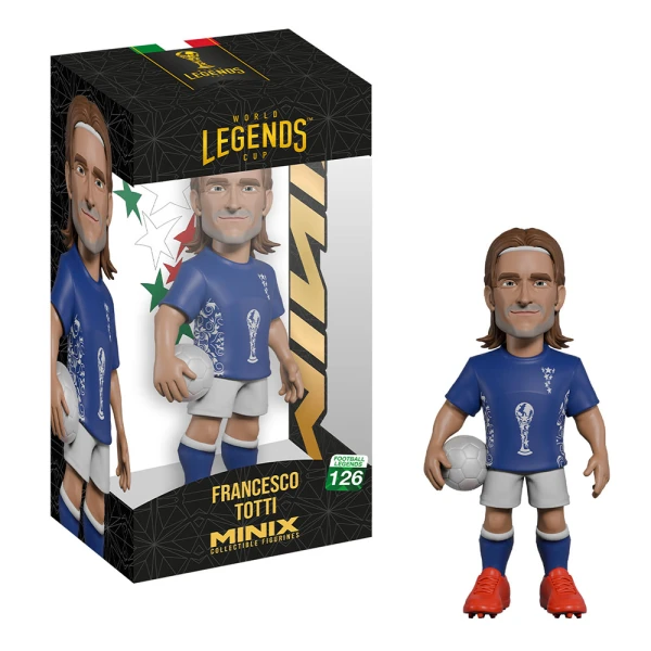 MINIX LEGENDS WORLD CUP ΙΤΑΛΙΑ ΦΙΓΟΥΡΑ 12 cm FRANCESCO TOTTI